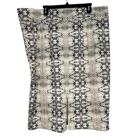 Eloquii Women's Column Snake Skin Knee Lgth Pencil Skirt Pull On Stretch Size 22 - Picture 7 of 12